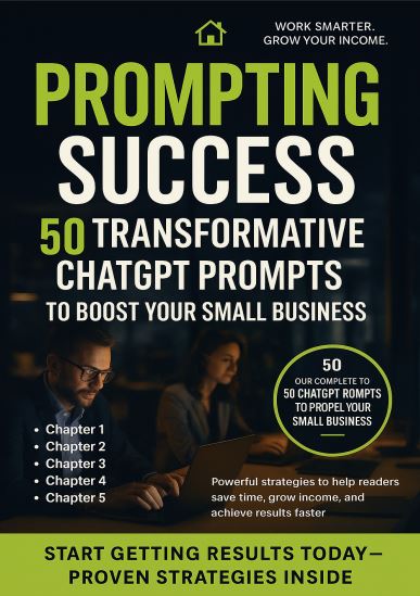 Cover of 50 ChatGPT Prompts for Small Business Owners